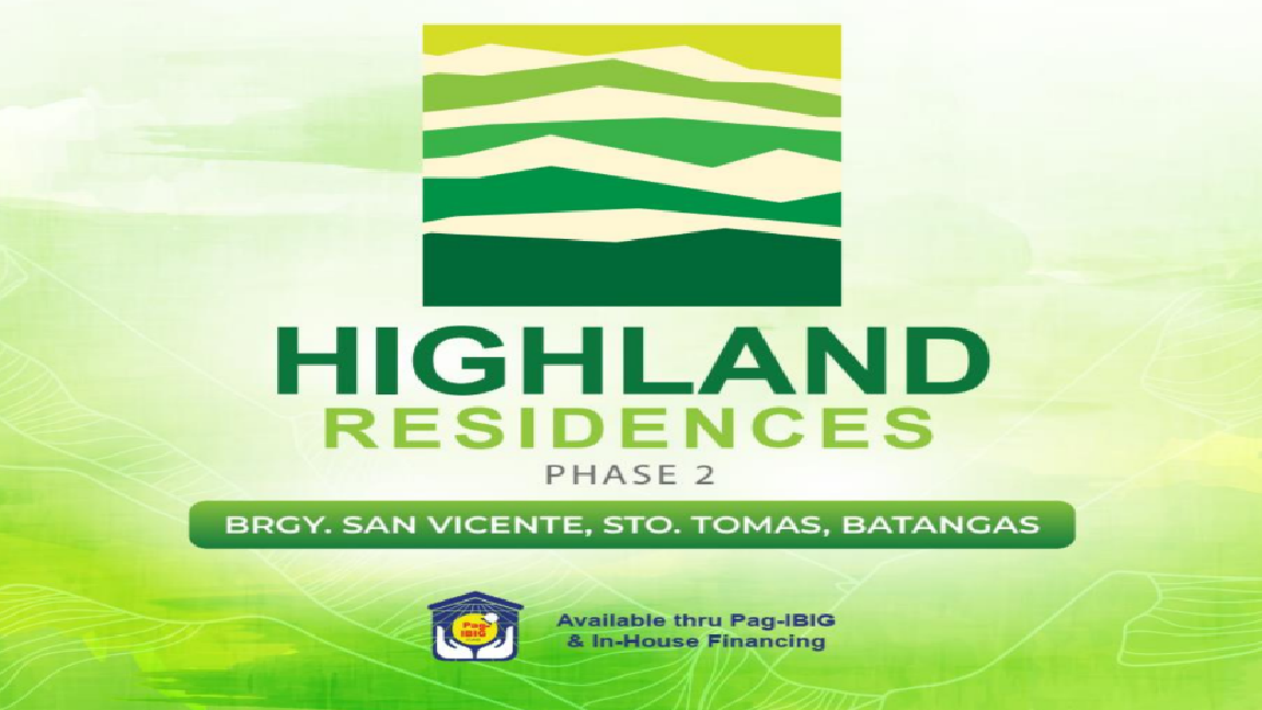 Highlands Residence Ext.