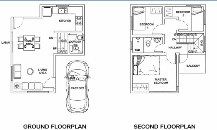 Ground and Second Floor