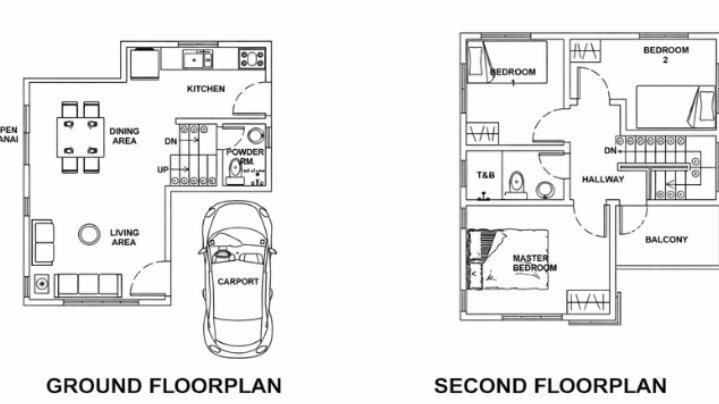 Ground and Second Floor
