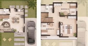 Ground Floor and Second Floor